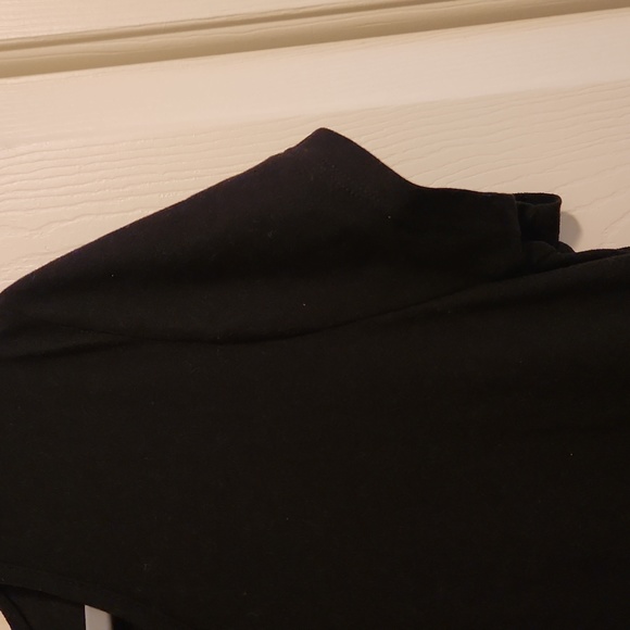 Simple black t shirt dress, super soft & stretchy No Boundaries XXL - Picture 4 of 5